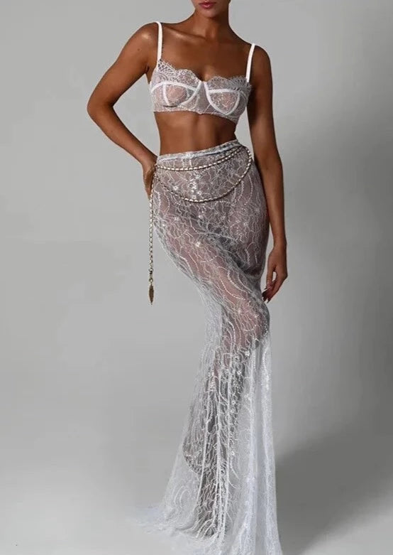 Elsa Lace Matching Set