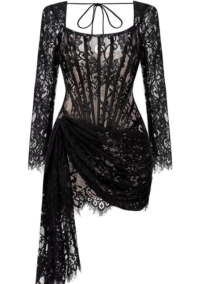 Alana Lace Mini Dress