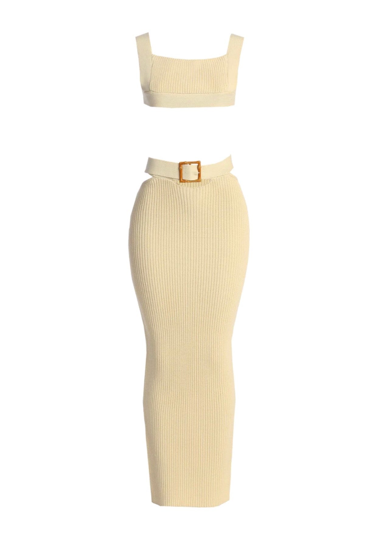 Amanda Sexy Maxi Skirt Set