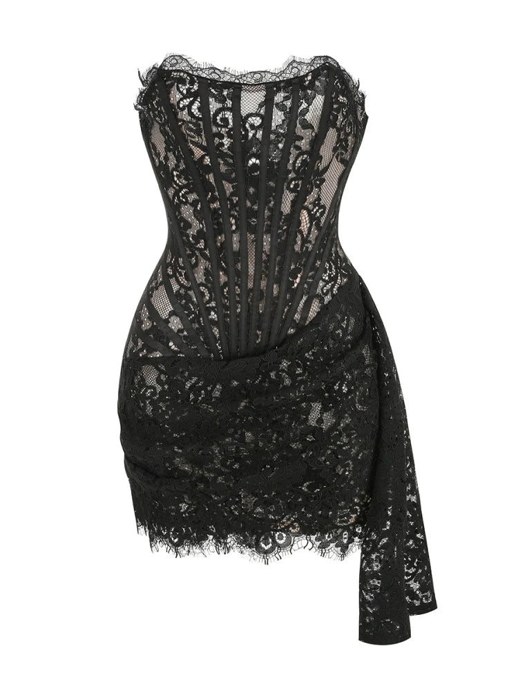 Darna Lace Mini Dress